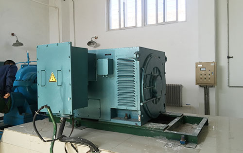鄂州某水电站工程主水泵使用我公司高压电机品质保证